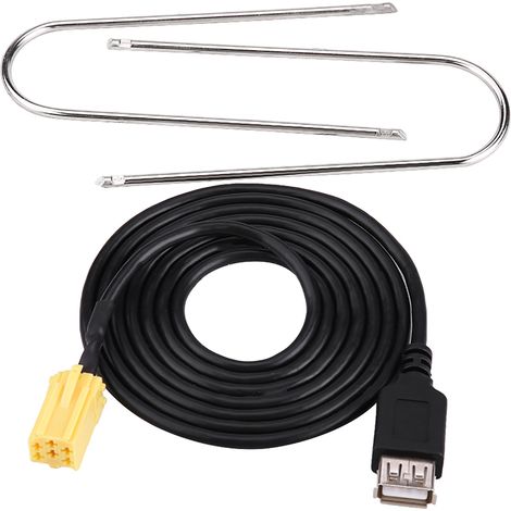 Mini-iso-6-pin-kfz-stecker, Usb-adapterkabel Für Alfa Romeo Fiat Grande Punto