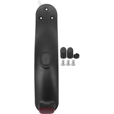 Hinterradkotflügel-schraubenset Mit Silikonkappen Für Xiaomi M365/pro (grau-schwarz)