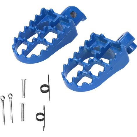 Paar Aluminium-fußrasten Für Yamaha Pw50, Pw80, Tw200, Ttr90, Ttr90e Dirt Bike Motocross