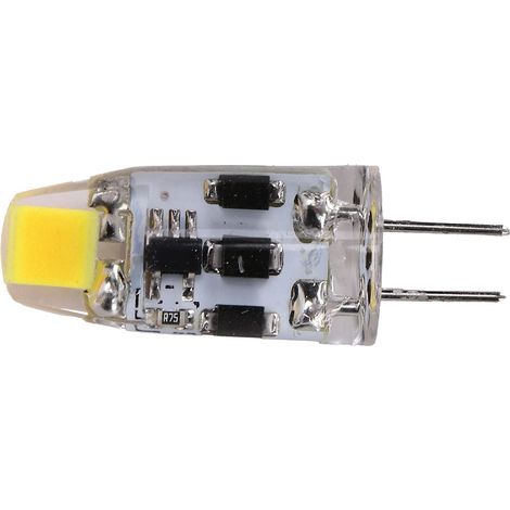 G4-glühbirne, 2w 200lm Bi-pin Silikon-led-glühbirne Mit 360°-dimmung Für Zuhause Und Büro, Ac/dc 12-24v, 360-grad-wärmeableitungsdesign (kaltweiß 6000-6500k)
