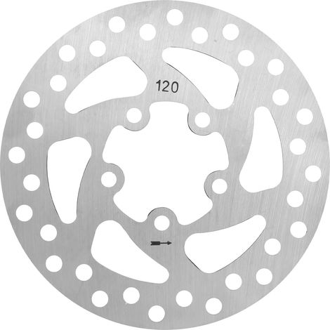 Bremsscheibe Für E-scooter, 120 Mm Edelstahl-scheibenbremsbeläge, 5 Löcher Für Elektroroller M365/pro/pro2