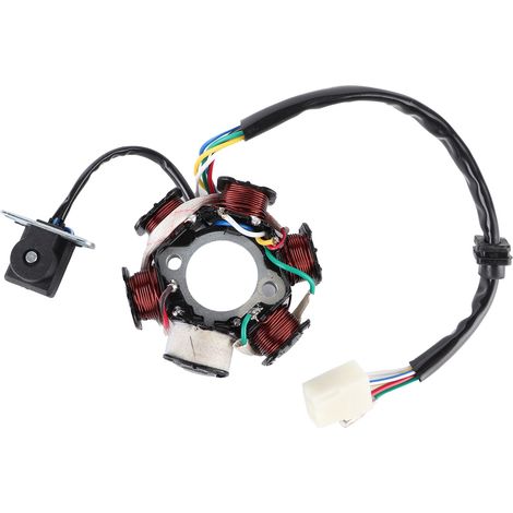 Gy6 C1106 Magneto-statorspule Ersatzteile Zubehör Für Dirtbike (einzeln Gelb Ac)