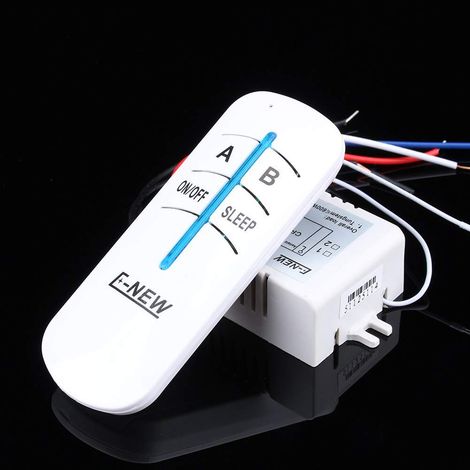 Fernbedienungsschalter Für Led-leuchten, Mini-2-wege-ein/aus-dimmer 180–240 V, Kabellos, Für Einfarbige Led-streifen
