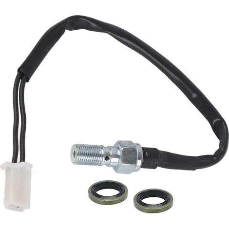 M10x1.0 Universal-motorrad-ölschlauch Verstärkte Hydraulikpumpe Rücklichtschalter (01)