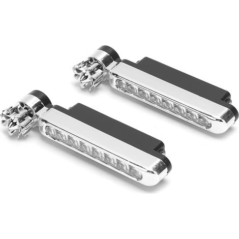 Stück 8-led-auto-universal-tagfahrlicht Mit Windenergiebetrieben-zusatzscheinwerfer-zubehör