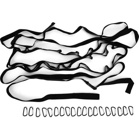 Outdoor-camping-lanyard-aufhänger Mit 19-schlaufen-aufbewahrungsgurt Zum Aufhängen Von Campingausrüstung