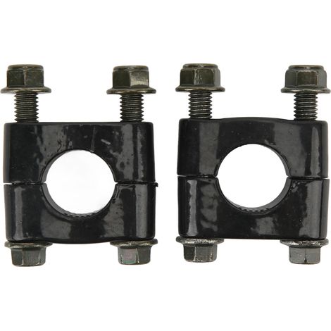 Paar 22 Mm Universal-lenkererhöhungsklemmen Mit Einem Loch Für Motorrad