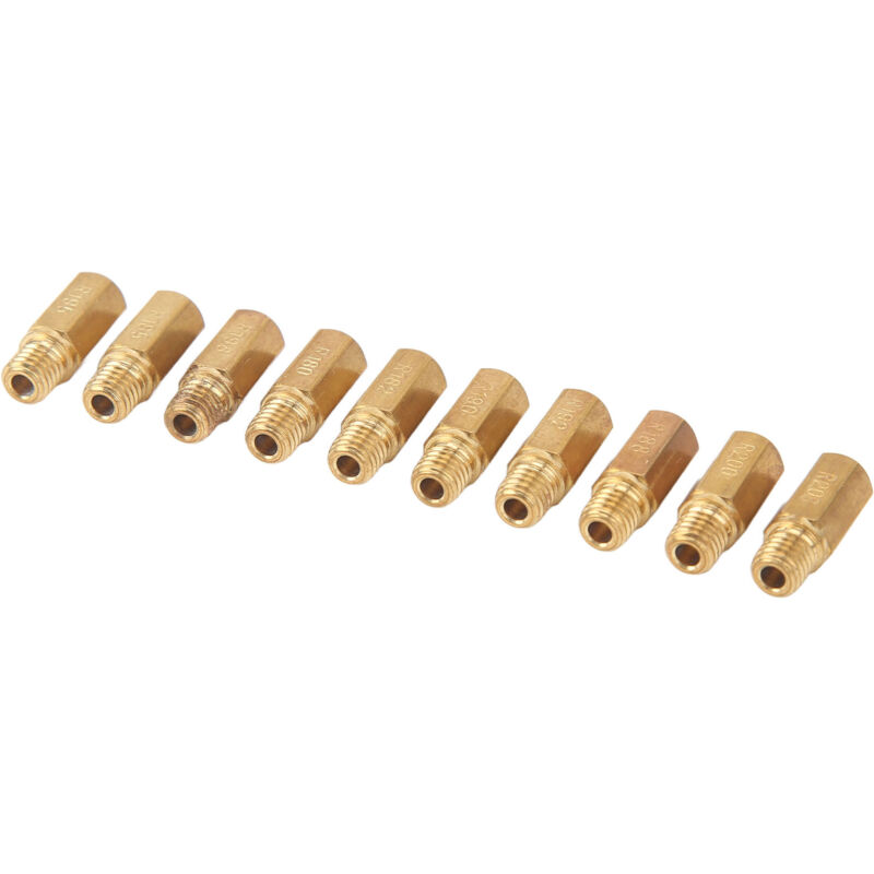 10 Stück Hauptdüsen Für Vergaser, Metall, 5 Mm X 0,8 Gewinde, Ersatz Für Keihin Pwk Pe Oko Koso