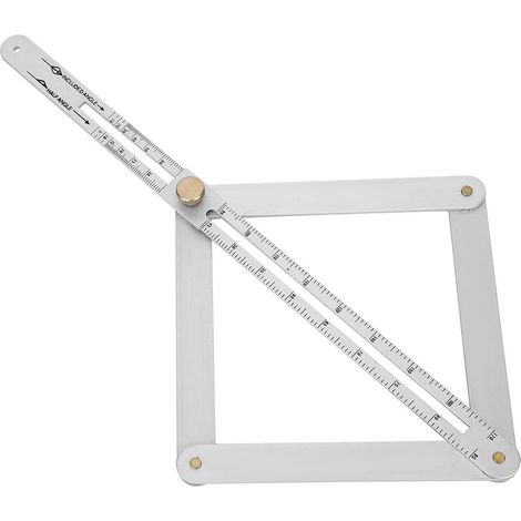 Winkelmesser, Goniometer (0–170°), Multifunktionaler Diagonal-deckenprofiler, 4-facher Mehrwinkel-messapparat Mit Einzigartigem Befestigungsmechanismus