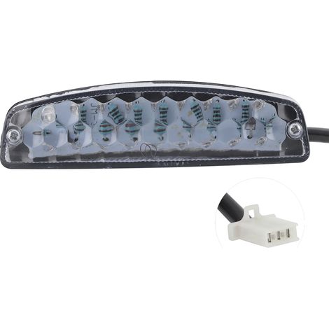 Motorrad-rücklicht, 12 V, 18 Leds, Passend Für Chinesische Atvs Und Quads (4 Räder) Mit 50/70/90/110/125/150 Cm³ Hubraum.