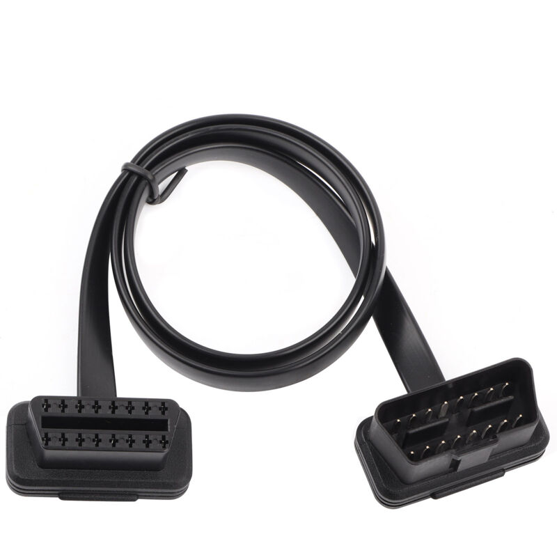 Obd2-diagnoseverlängerungskabel-adapter (16-polig, Stecker Auf Buchse), 60 Cm/24 Zoll Länge