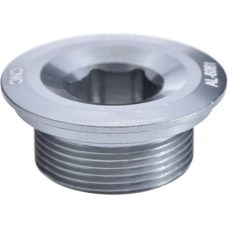 Gub – Befestigungsschraube Für Tretlagergehäuse Von Fahrrädern Aus Aluminiumlegierung (titanfarbe)