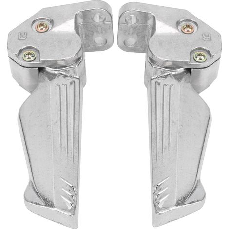 Paar Motorradfußrasten, Teleskopierbare Automatikpedale Aus Aluminiumlegierung, Universelle Fußrasten