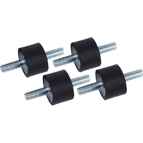 Stück M8 30 X 20 Antivibrations-gummilager, Schwingungsdämpfungslager, Antivibrations-gummilager Mit Schrauben