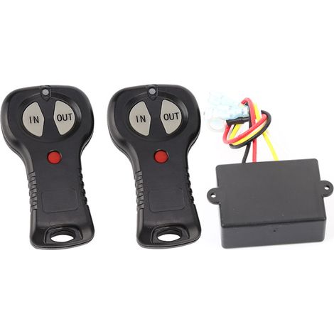 Paar 12v Funk-universal-seilwinden-fernbedienungssets Für Pkw Und Lkw