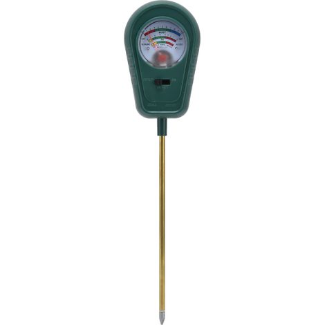 3-in-1 Bodentest-set, Multifunktionales Ph-, Fruchtbarkeits- Und Feuchtigkeitsmessgerät Für Garten, Landwirtschaft, Innen- Und Außenbereich