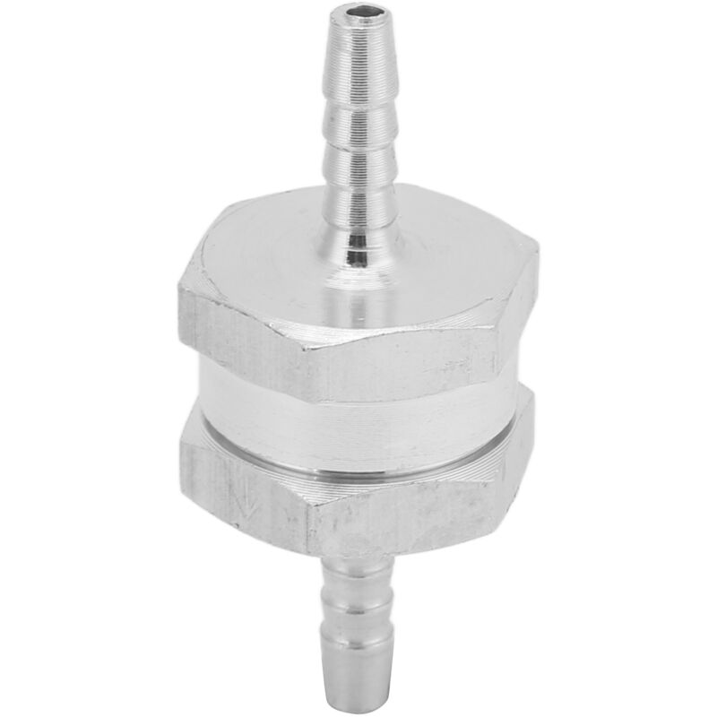 Universelles Einweg-rückschlagventil Aus Aluminiumlegierung Für Kraftstoffe, Benzin, Öl, Diesel Und Wasser, 4 Mm / 0,16 Zoll