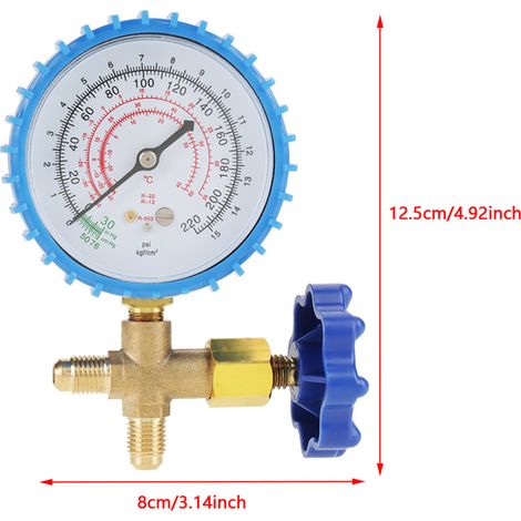 Manometer Für Klimaanlagen Zum Nachfüllen Von R410a, R22, R134a Und R404a