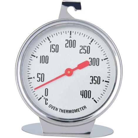 Stand-ofenthermometer Aus Edelstahl, Große Ausführung, Küchenbackzubehör