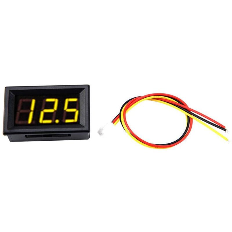 Digitales Blutdruckmessgerät, Praktisch Und Robust, Störungsfrei, 0,56-zoll-digital-spannungsmesser-panel Für 3-draht-led-voltmeter Mit Verpolungsschutz, Dc 0–100 V