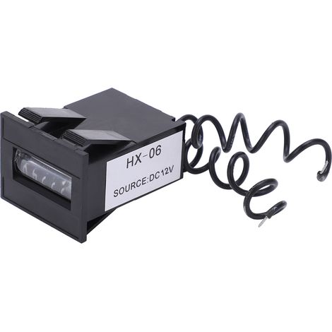 Elektromagnetischer Zähler, 6-stelliger Elektronischer Industrie-totalizer Ohne Löschfunktion Ly0612v
