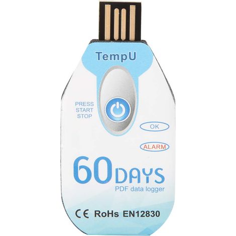 Datenlogger, Usb-anschluss, 10.000 Datenpunkte, Temperatur Und Luftfeuchtigkeit, Temperatur-datenlogger, Einweg-datenlogger