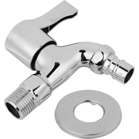 Wandwasserhahn Aus Edelstahl G1/2", Waschmaschine, Badezimmer, Wäscherei, Einseitiger Wandwasserhahn, Kaltwasserhahn