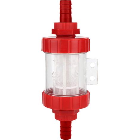 Inline-siebfilter, 5,3 X 3,0 Zoll Transparenter Wasserpumpenfilter, Transparenter Pumpenfilter, G1/2 Bewässerungsanschlussfilter Für Wasserpumpenfilter