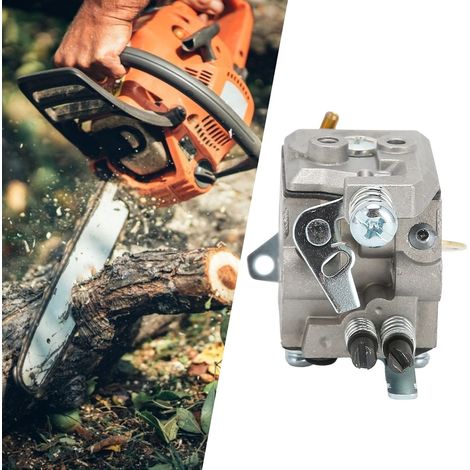 Kettensägenvergaser, Hochwertiger Aluminiumvergaser Für Husqvarna 136137141142 36 41, Ersatzteilset Für Gartenkettensägenzubehör