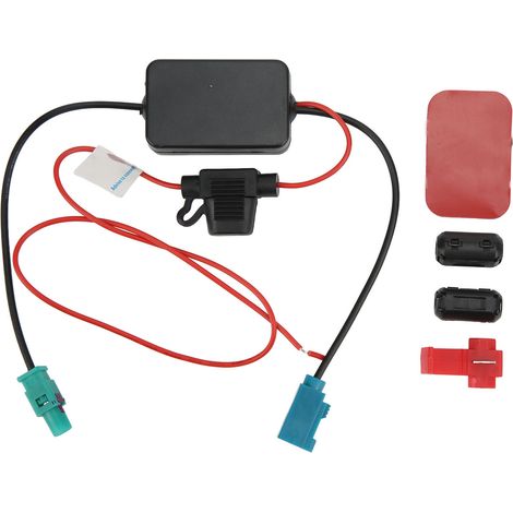 Radioantennenverstärker, Fakra Ii-schnittstelle, 12 V, 75 Ohm, Am/fm, Kfz-antennenverstärker