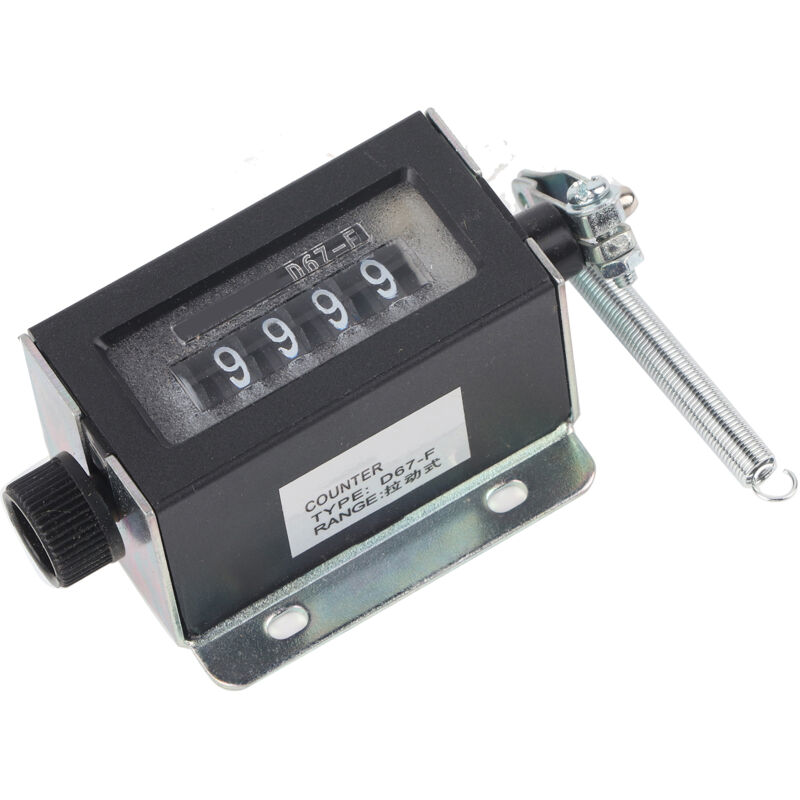 D67f 5-stelliger Manueller Hubzähler, Mechanisch Rückstellbar