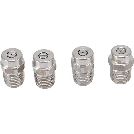 22-mm-gewindedüsen Aus Edelstahl 304, G1/4, Außengewinde, Zubehör Für Hochdruckreiniger, Lochdurchmesser 0,874 Mm/0,03 Zoll, 4 Stück
