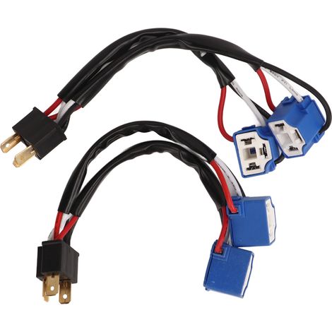 H4 9003 Stecker-buchse-kabelbaumverbinder, 2-wege-splitter, Kabelbaum Für Pickups, Led-kabelverbinder, 2 Stück