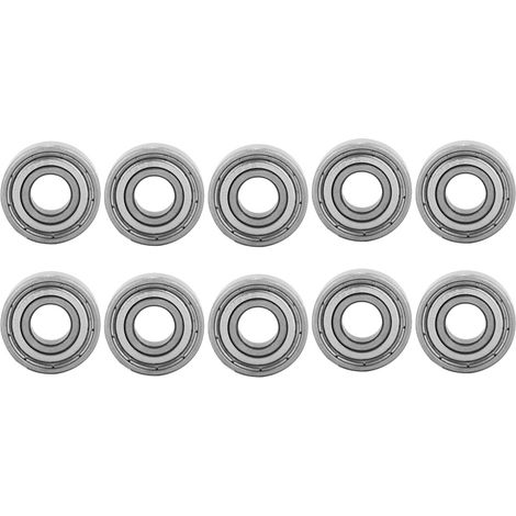 10 Stück 696zz Doppelt Abgedichtete Stahlkugellager 6 15 5 Mm
