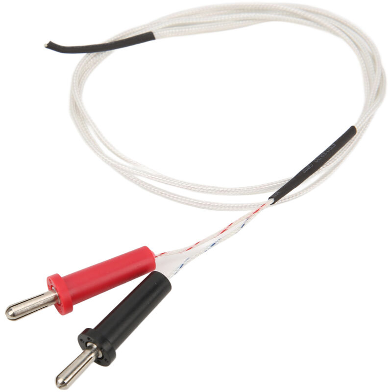 Ua23 Temperaturfühler-anschlusskabel, 4-mm-thermoelementsensor – 50–400 °c, Doppelkopf-thermoelement Mit Großem Messbereich Für Multimeter