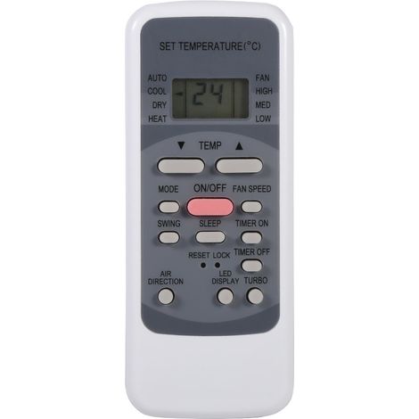 Annadue Ersatzfernbedienung Für Klimaanlagen, Universal-fernbedienung Für Midea R51-serie R51/e R51/ce R51m/ce R51d/e R51m/bge R51m/bge