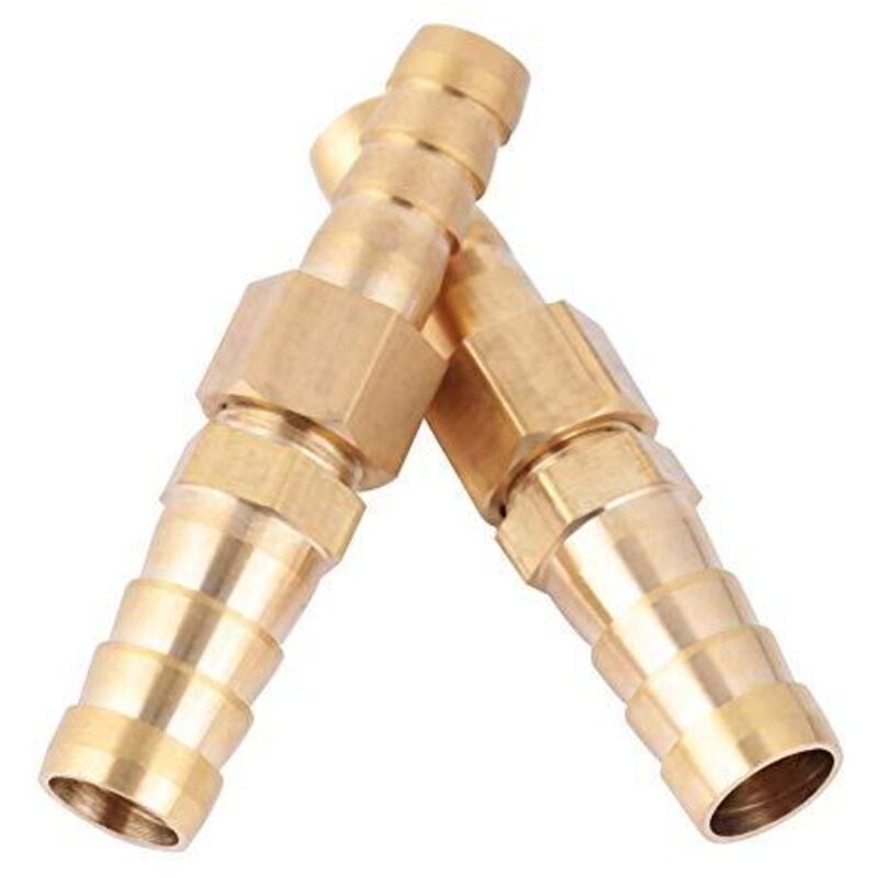 Reduzierstück Aus Messing, Kompressionsrohrdichtung, Gerades Rohrverbindungsstück, Rohrverbindungskomponenten (8-10 Mm)