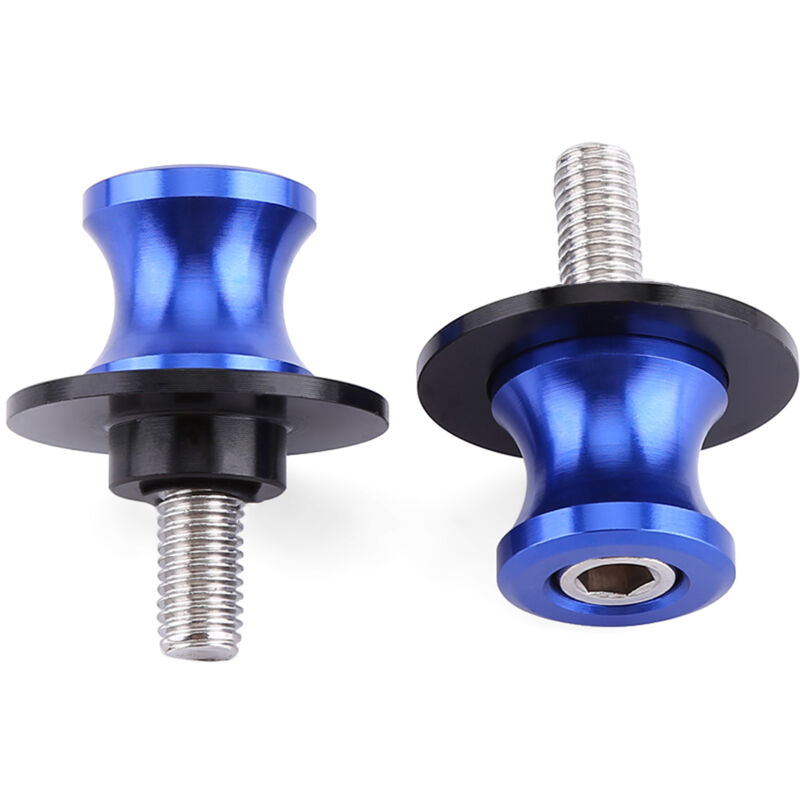 Cnc-gefräste Motorrad-hinterradschwingen-spulengleiter, Schwingen-spulenhalter (6 Mm, Blau)
