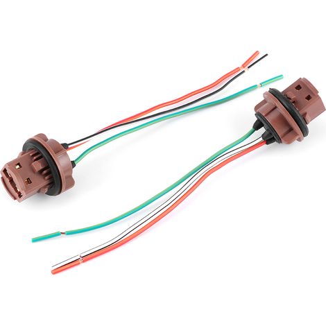 Kabelbaumstecker Für Bremslichter, 2 Stück, Für Glühbirnen 7440 7441 7443 7444 T20 992a