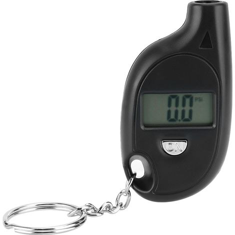 Mini-digital-reifendruckmesser Mit Lcd-anzeige, 5–150 Psi Und Schlüsselanhänger