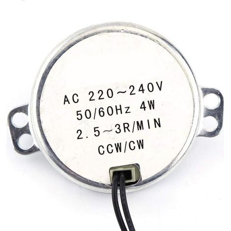 Stück Elektrischer Synchronmotor 220-240 V Ac 4 W Cw/ccw (2,5-3 U/min)