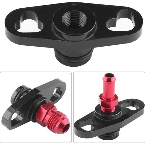 Kraftstoffverteilerrohr-druckregleradapter Mit Anschlüssen Für Mitsubishi Evo 1 2 3 Eclipse Dsm