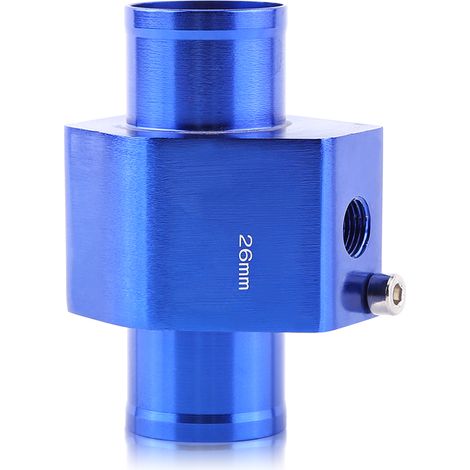 26 Mm Blauer Metall-kfz-wassertemperaturdichtungsschlauch-temperatursensor-universaladapter