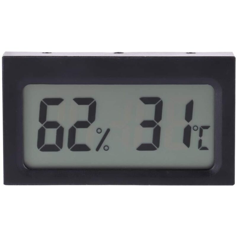 Digitales Thermometer-hygrometer, 0-50°c, 25% Rf - 98% Rf, Tragbares Digitales Lcd-thermometer-hygrometer Zur Messung Von Temperatur Und Luftfeuchtigkeit In Wohnräumen