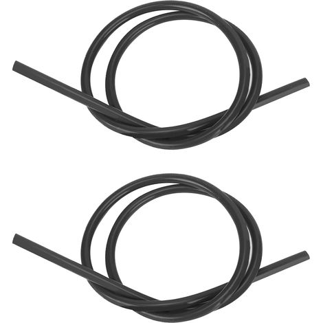Stück Zündkabel Mit Siliziumkarbidkern, 8 Mm Durchmesser, 1 M Lang, Schwarz