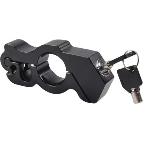 Schwarzes, Diebstahlsicheres Gasgriffschloss Für Motorräder, Gasgriffschloss Aus Aluminiumlegierung Für Fahrräder/roller