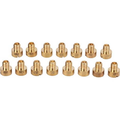 Hauptdüsensatz 88-150 Für Vergaser, Robuste Metalldüse Für Mikuni N100 604 Vm22 Vm24 Vm26 Vm30, 15-teilig