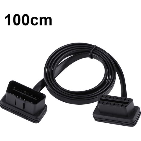 Obd2-diagnosekabel-adapterkabel (16-polig, Stecker Auf Buchse), 100 Cm/39 Zoll Länge