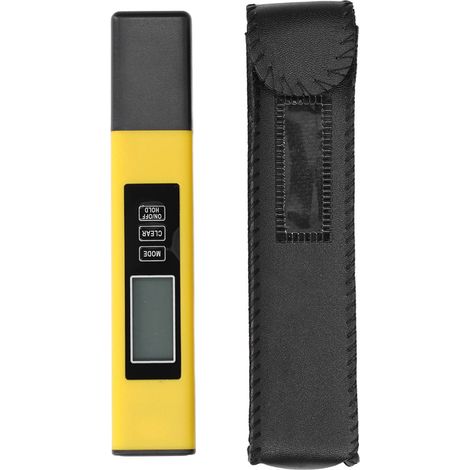 Tds-messgerät, Zweifarbiges Display Mit Hintergrundbeleuchtung, Tds-teststift, Hochempfindlicher Wasserqualitätsdetektor