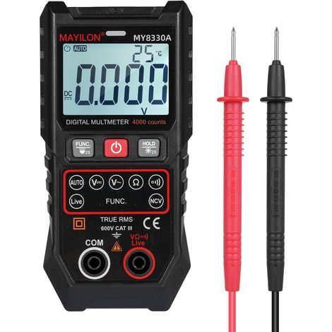 Mayilon My8330a 4000 Count Ncv True Rms Digitalmultimeter